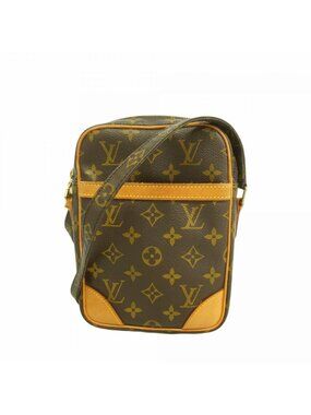 Louis Vuitton Shoulder Bag Monogram Danube Brown